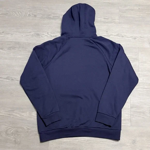 Notre Dame Fighting Irish Men's M Loose Fit Navy Graphic NCAA Pullover Hoodie - Picture 6 of 11